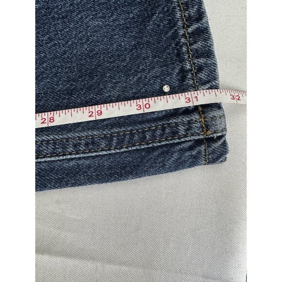 Aeropostale Womens 14 Rhinestone Studded Bling Wide Leg High Rise Denim Jean Y2K - Picture 5 of 5